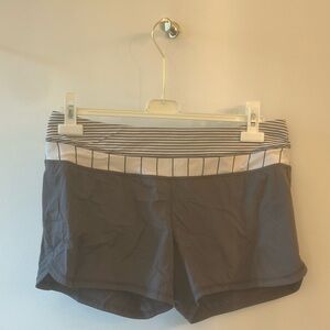 Lulu lemon gray shorts